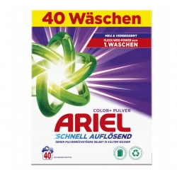 Ariel Color+ proszek do prania kolorowych tkanin 40 prań 2,4 kg